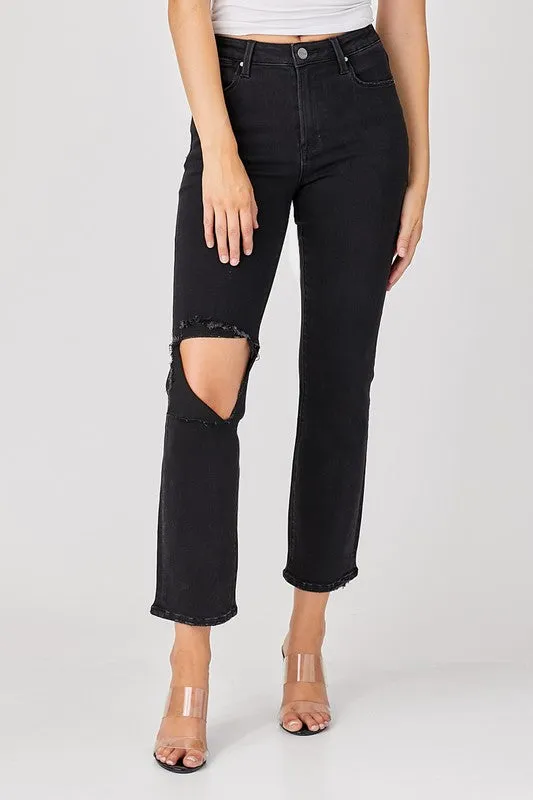 Entspannte Vintage-Denim-Jeans