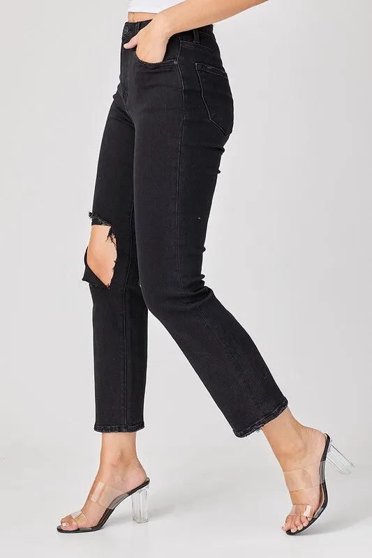 Entspannte Vintage-Denim-Jeans