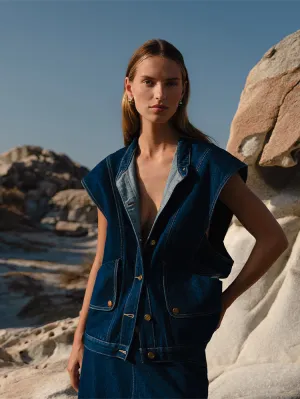 Remi Denim Weste