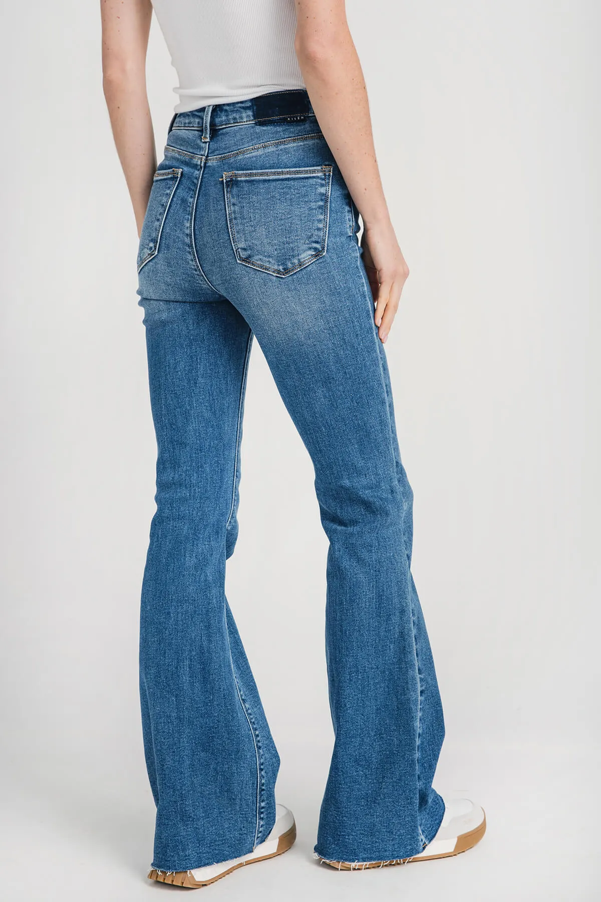 Risen Harper High-Waist Bootcut Jeans