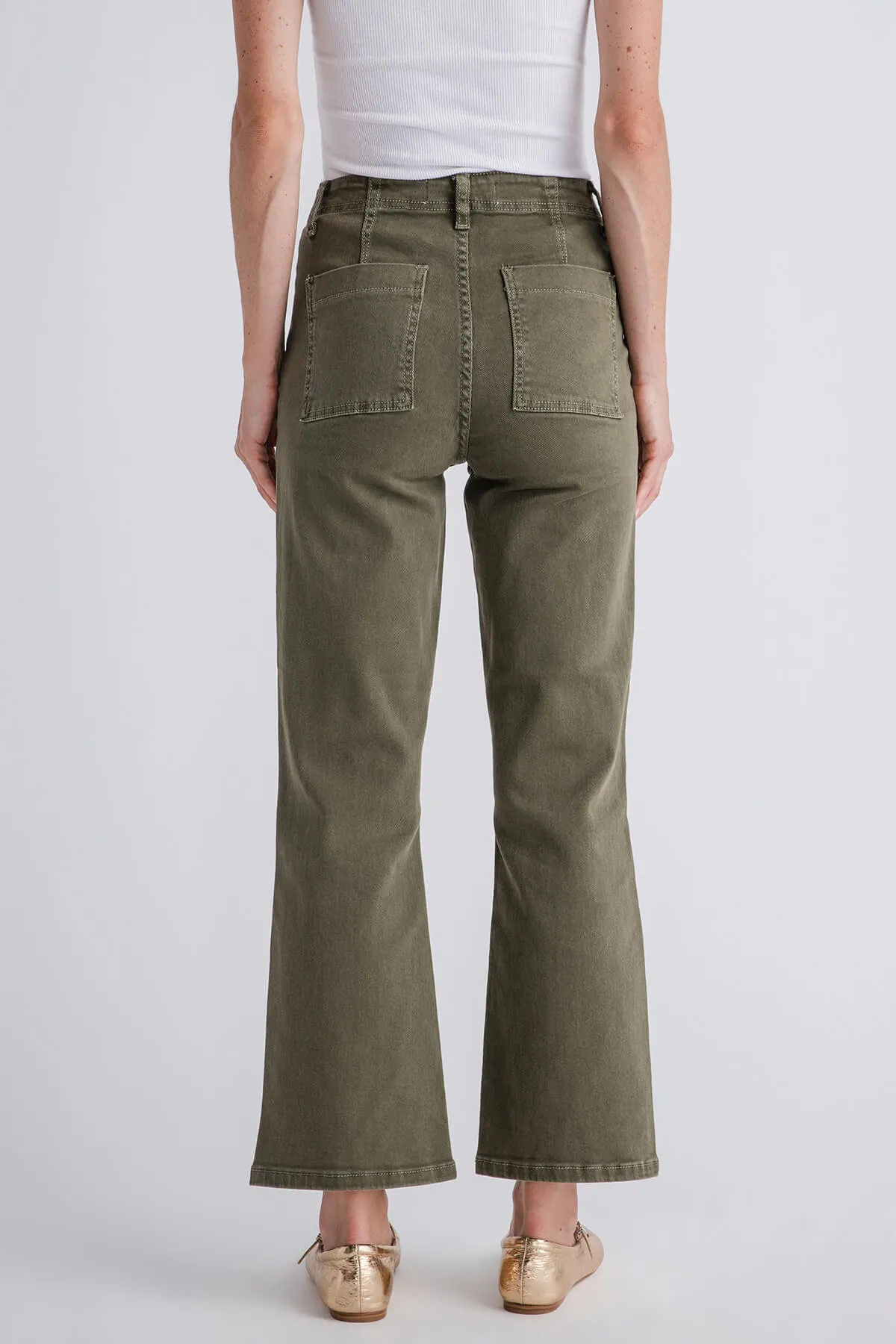 Risen Rosie Jeans mit Schlag am Knöchel