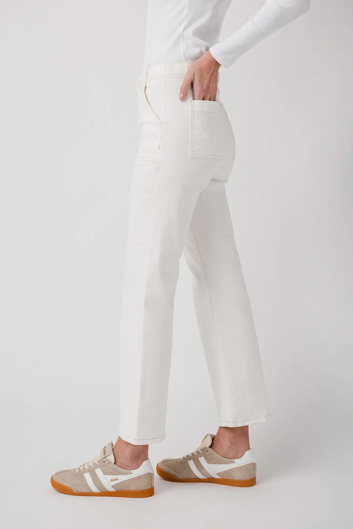 Risen Rosie Jeans mit Schlag am Knöchel