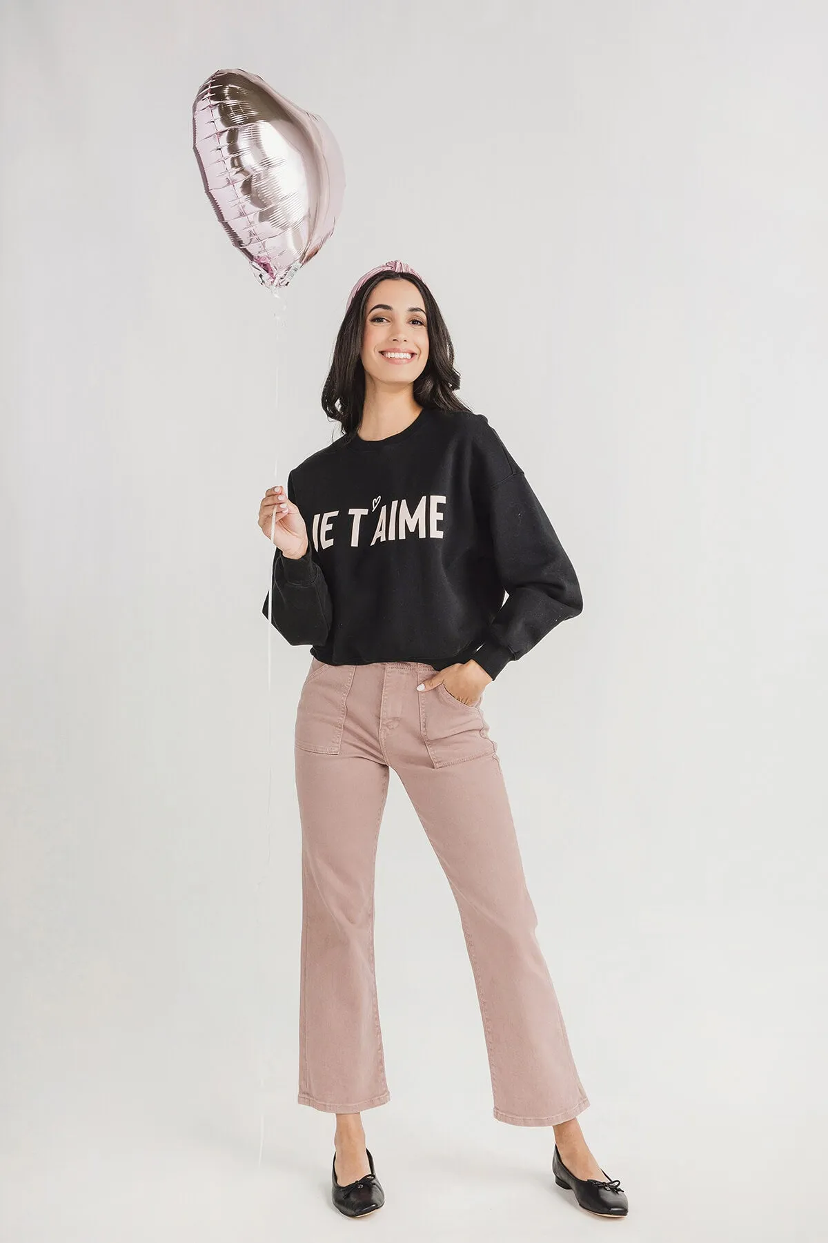 Risen Rosie Jeans mit Schlag am Knöchel
