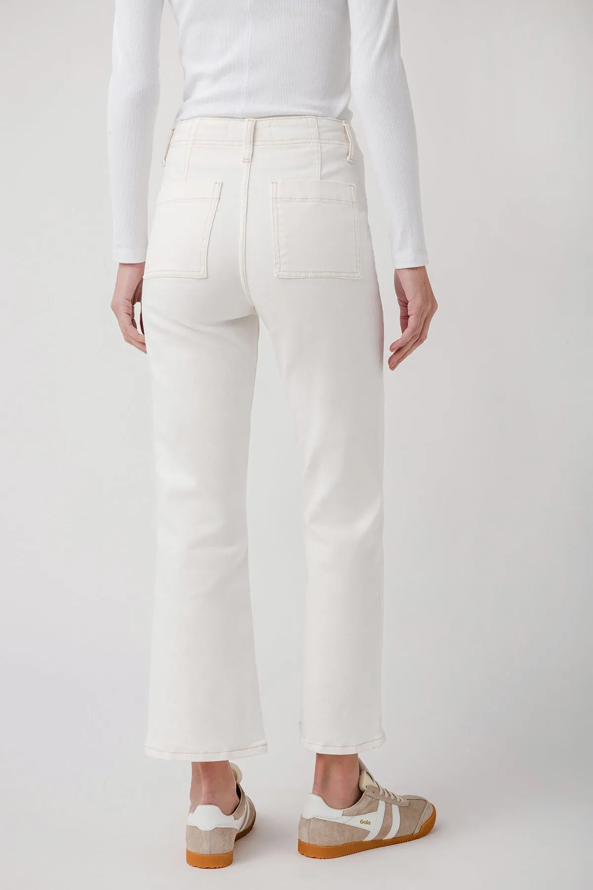 Risen Rosie Jeans mit Schlag am Knöchel