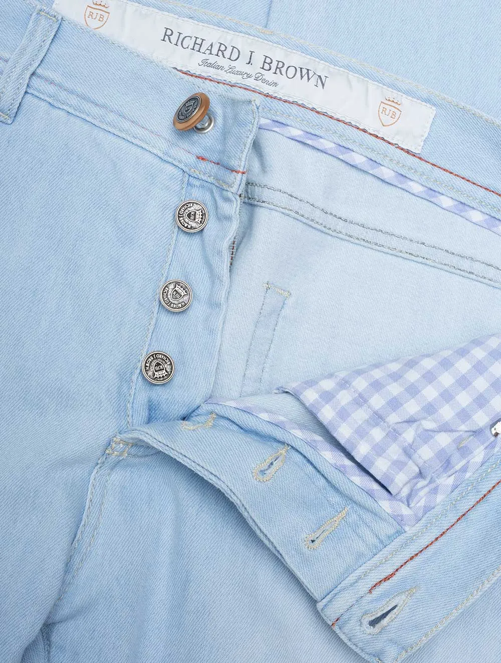 Rising Sun Japanische Denim-Jeans Blau