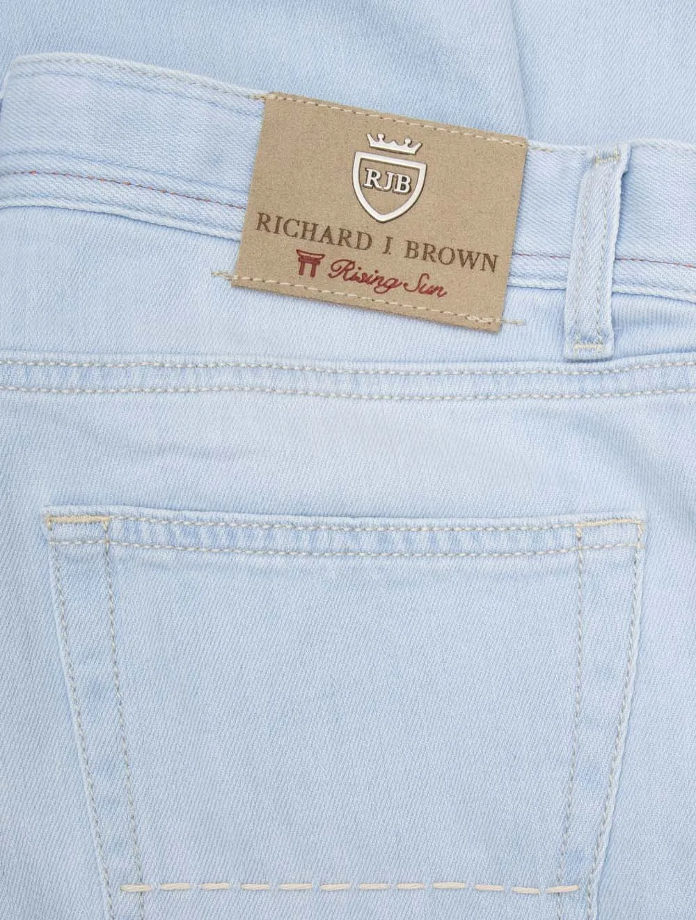 Rising Sun Japanische Denim Jeans Blau
