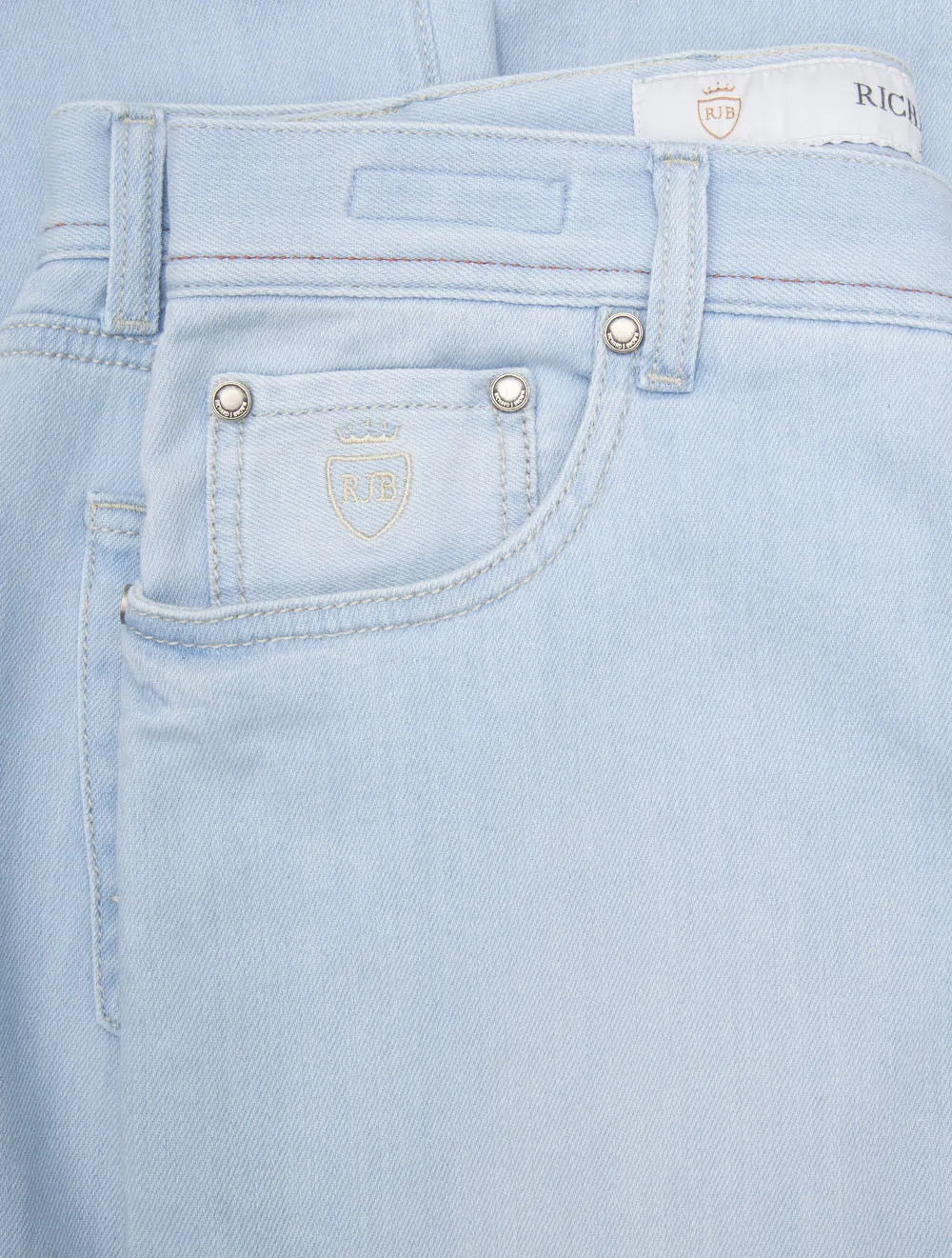 Rising Sun Japanische Denim Jeans Blau