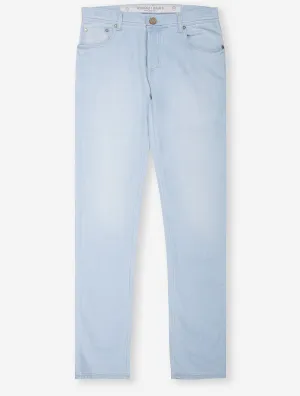 Rising Sun Japanische Denim Jeans Blau