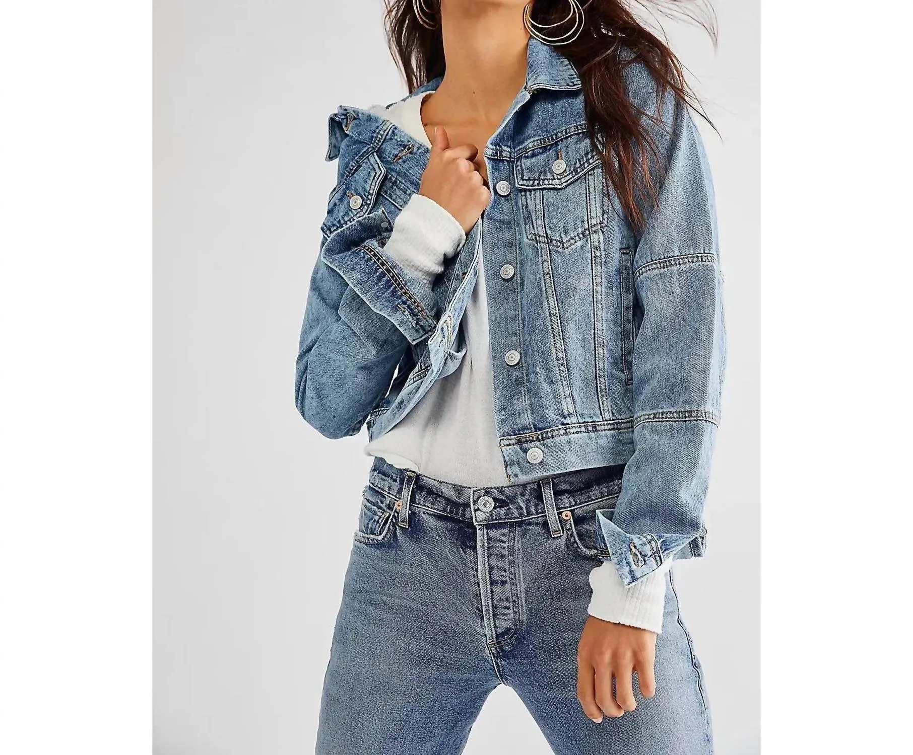 Rumors Denim Jacke in Hellindigo