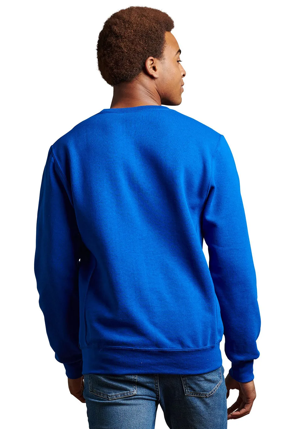 Russell Athletic Herren Dri-Power Feuchtigkeitstransport Crewneck Sweatshirt - Königsblau