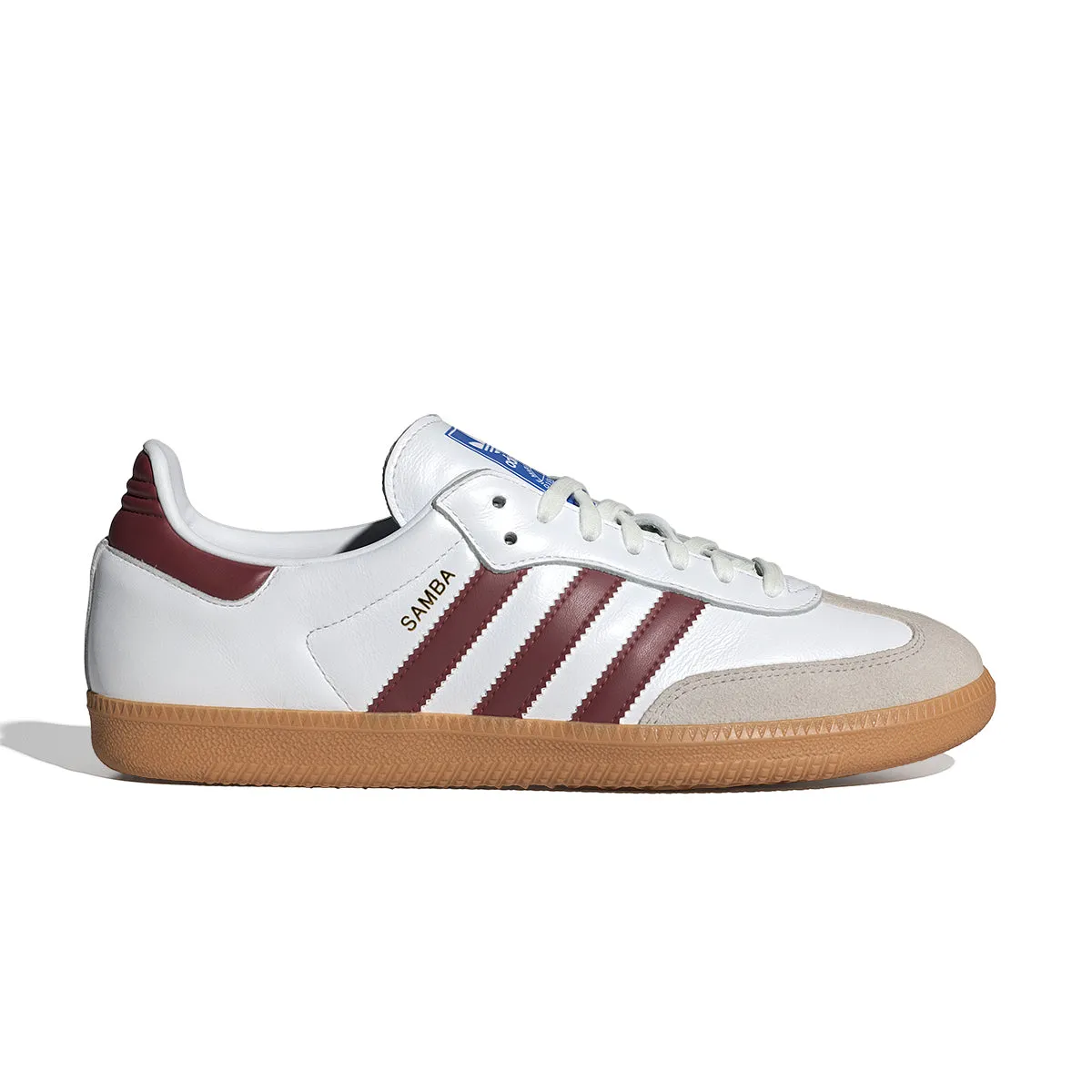 Samba OG 'Weiß Collegiate Burgunder'