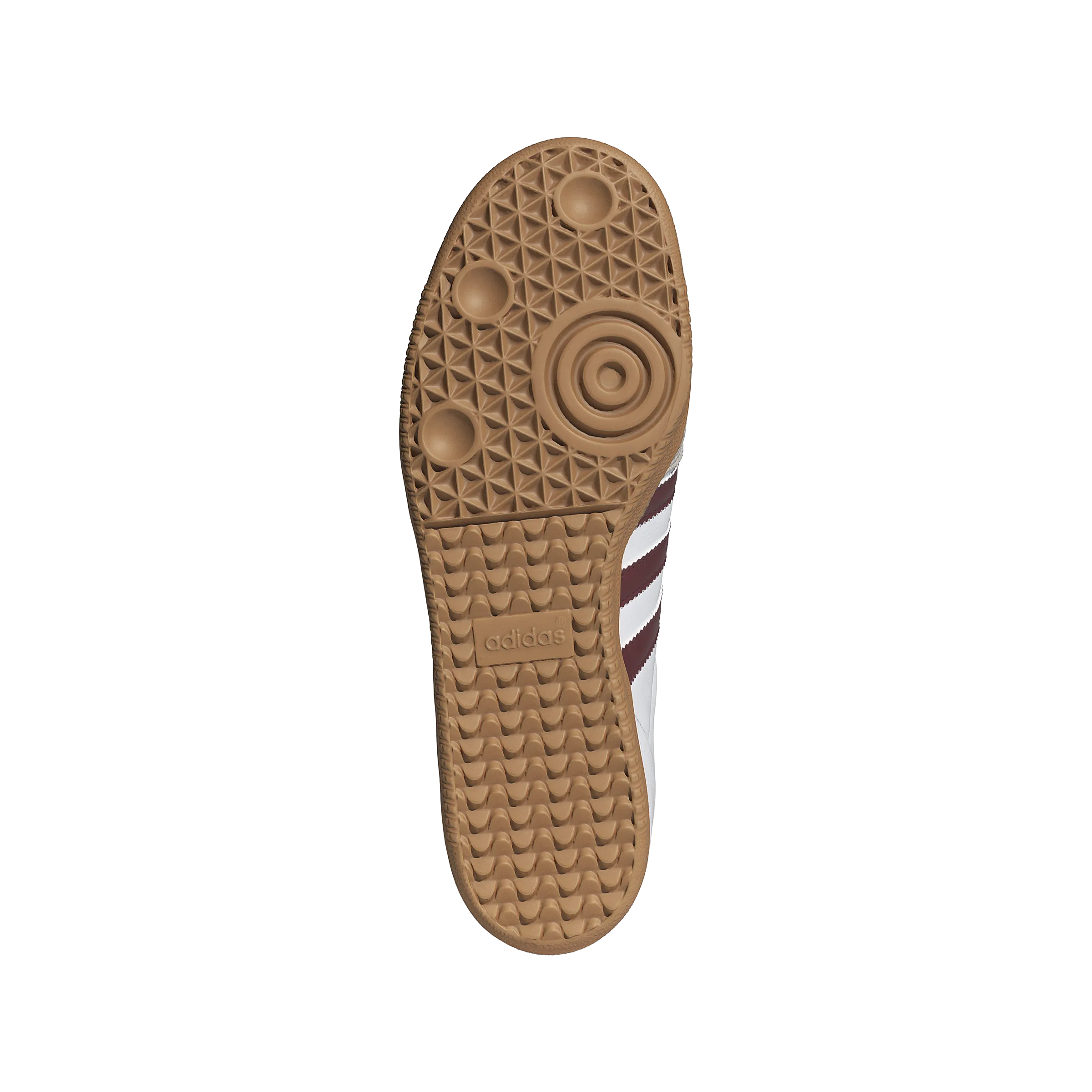 Samba OG 'Weiß Collegiate Burgunder'