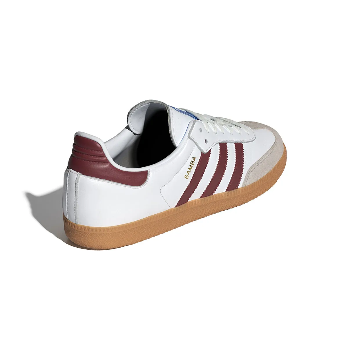 Samba OG 'Weiß Collegiate Burgunder'
