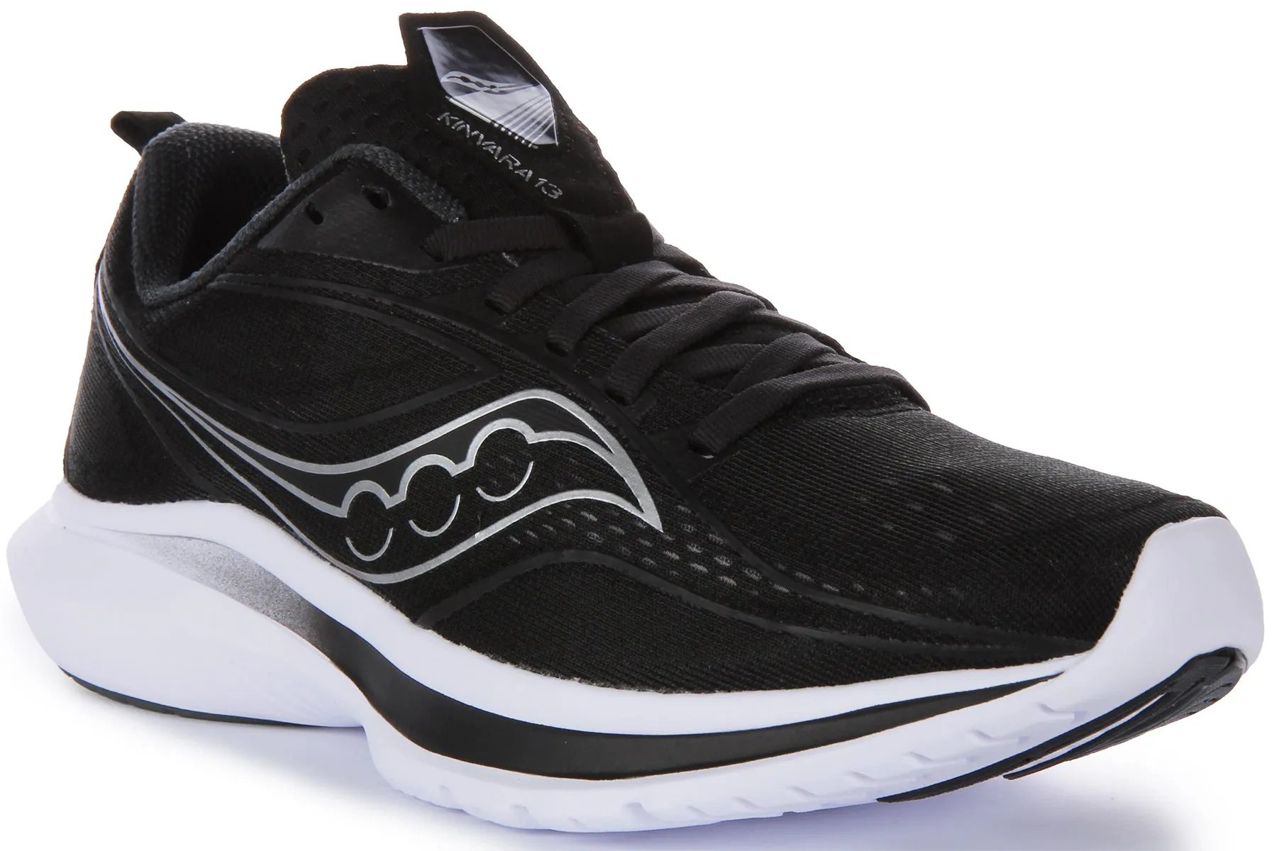 Saucony Kinvara 13 in Schwarz Silber für Damen Schuhe Saucony