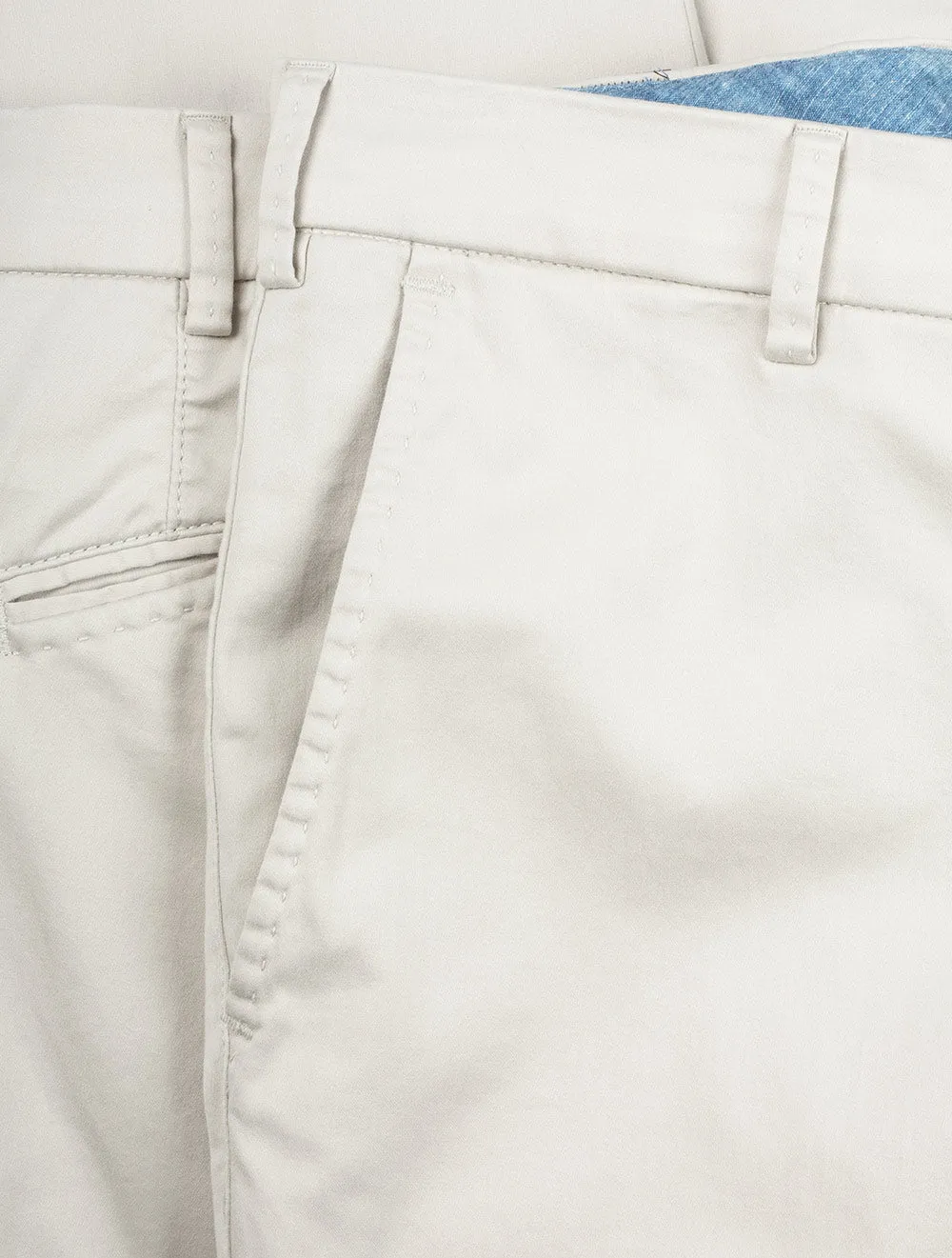 Meeresinsel-Baumwoll-Chino Beige