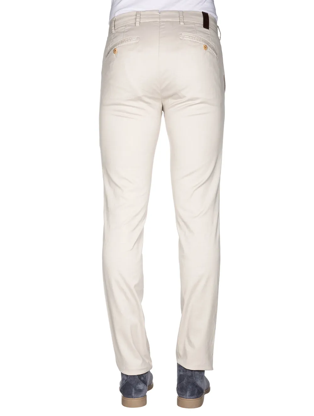Meeresinsel-Baumwoll-Chino Beige