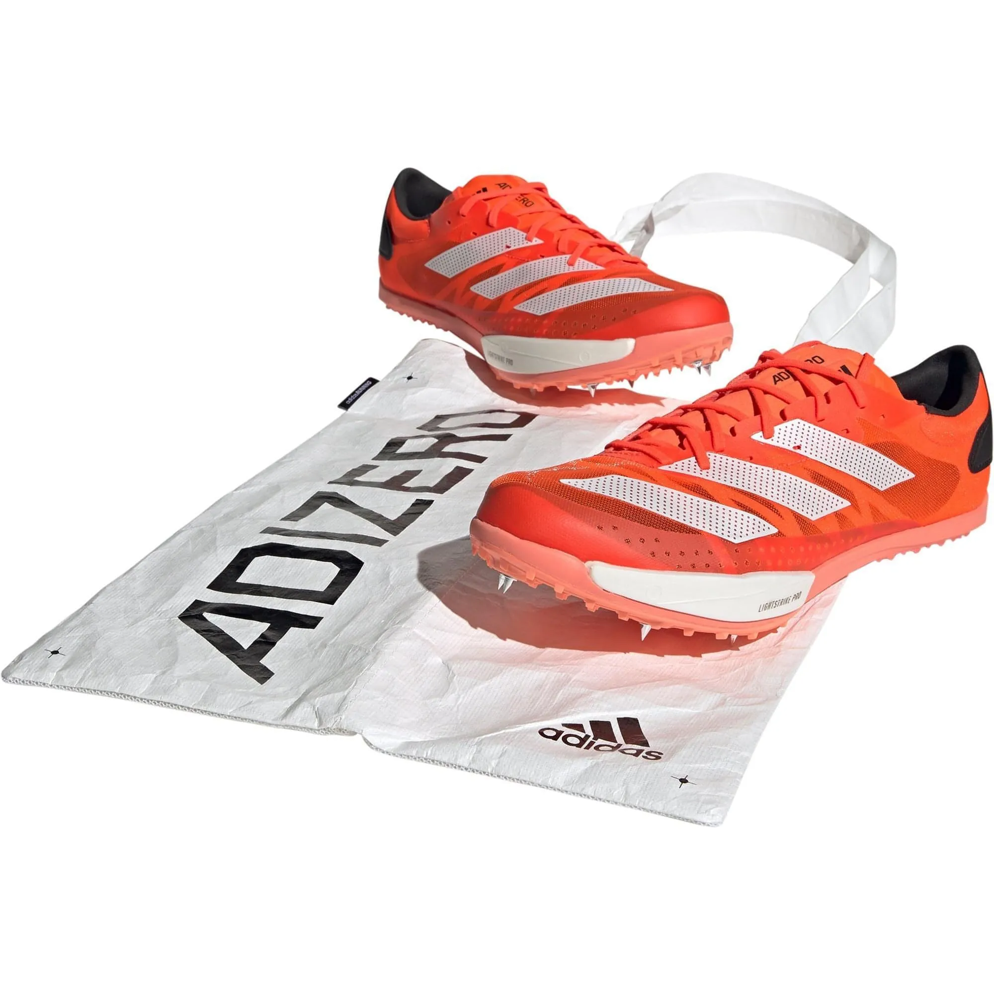 Schuhe Adidas Damen adidas Adizero Ambition Laufspikes - Rot