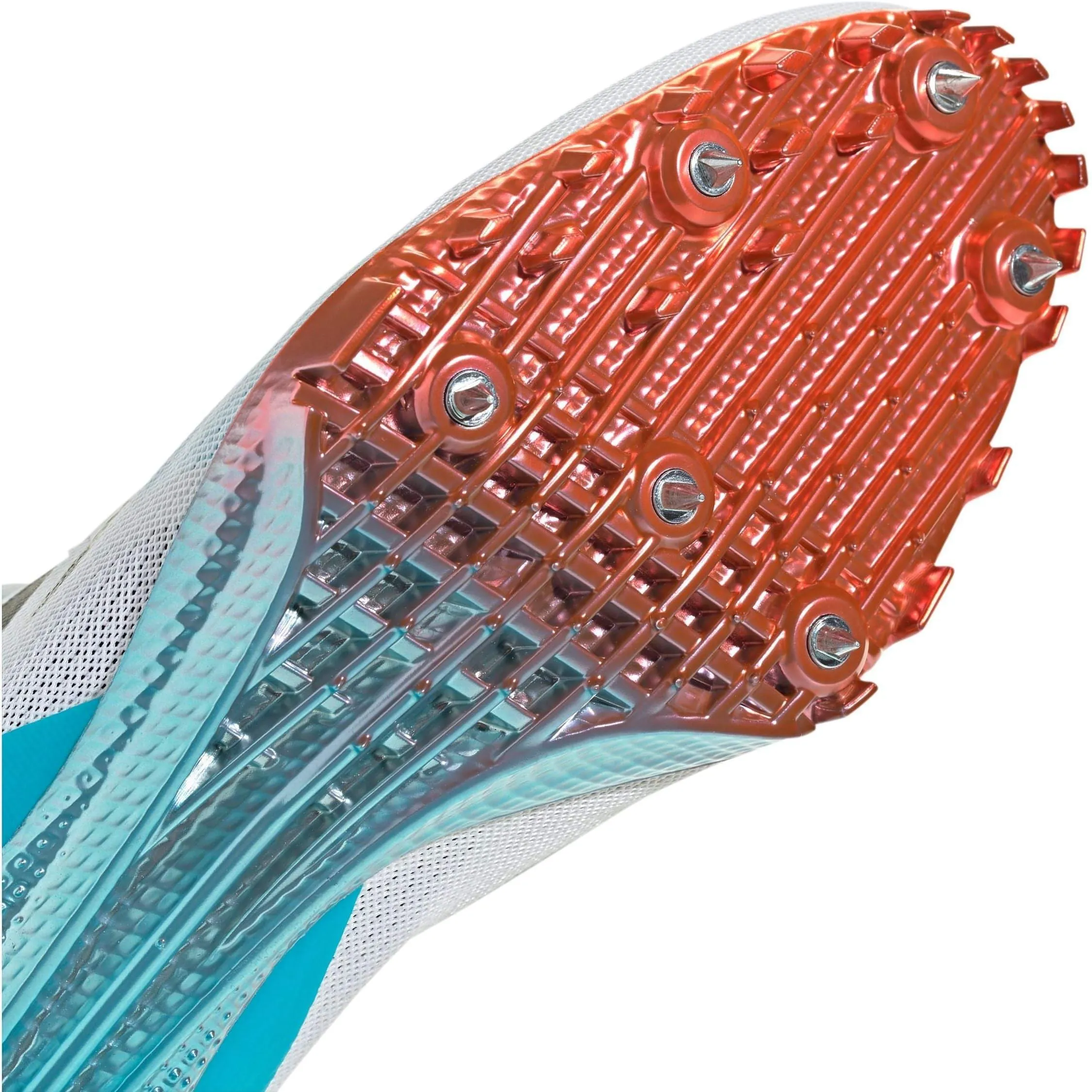 Schuhe Adidas Damen adidas Adizero Finesse Laufspikes - Weiß