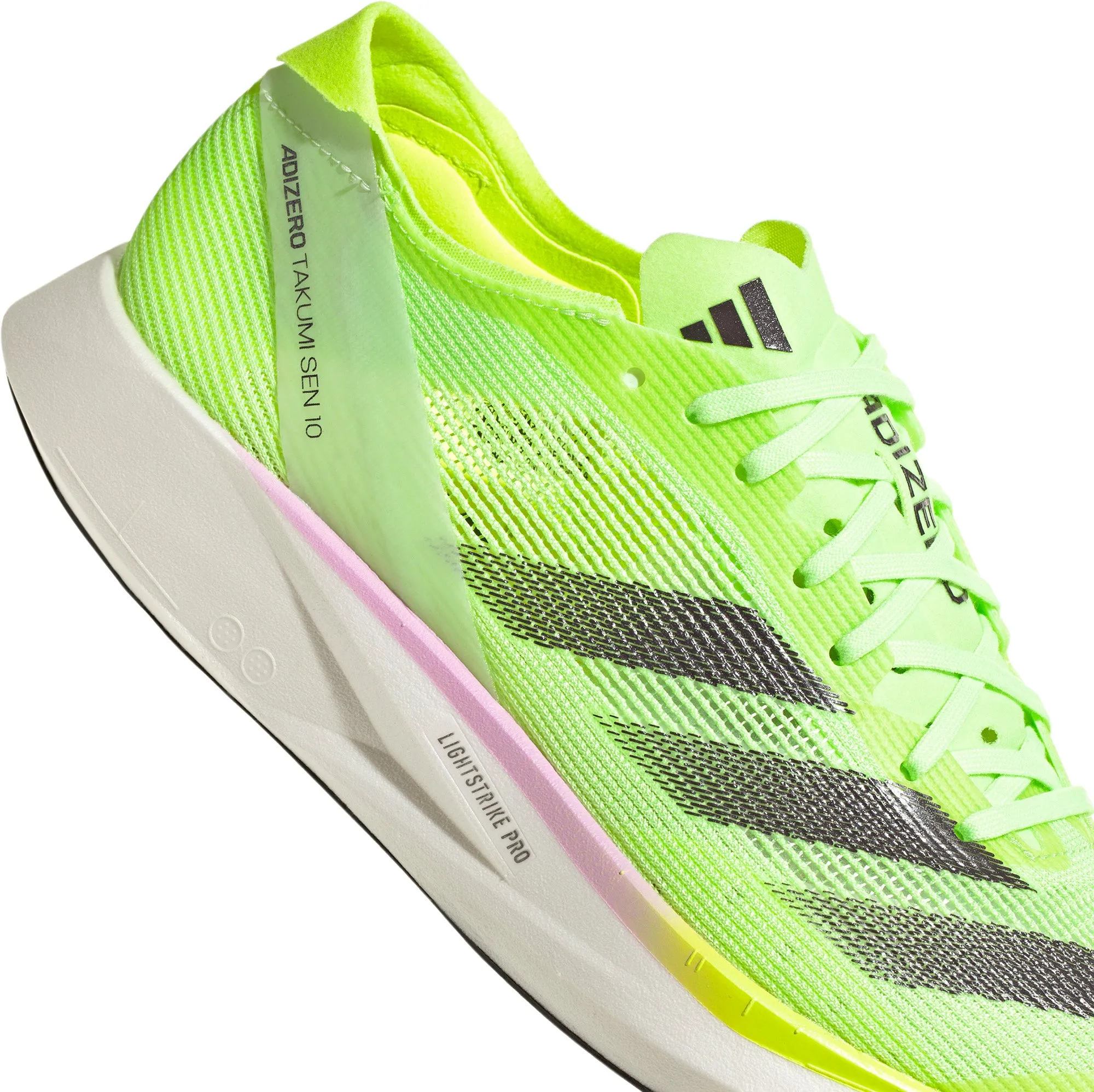 Adidas Schuhe Damen adidas Adizero Takumi Sen 10 Laufschuhe für Damen - Grün