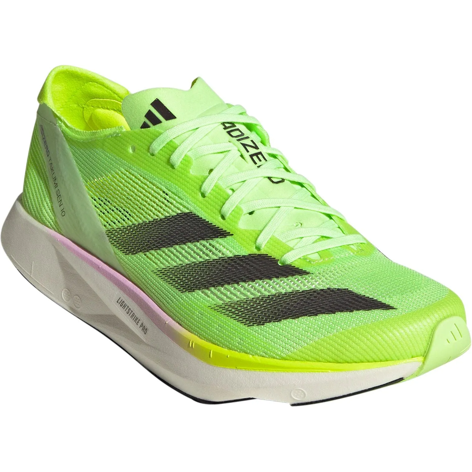 Adidas Schuhe Damen adidas Adizero Takumi Sen 10 Laufschuhe für Damen - Grün