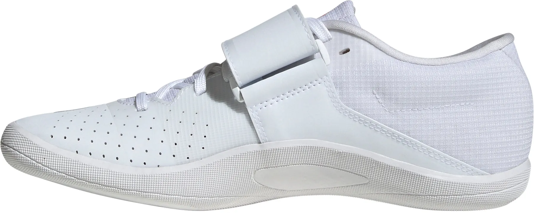 Schuhe Adidas Damen adidas Adizero Wurfspikes für Leichtathletik - Weiß