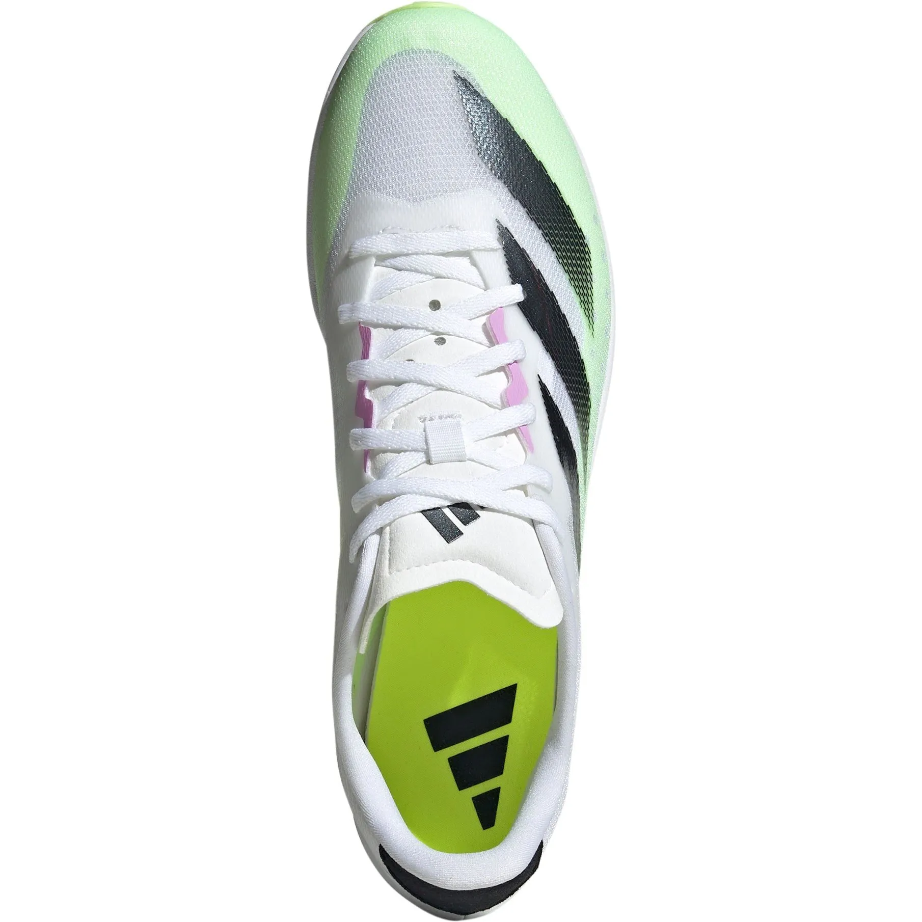 Schuhe Adidas Damen adidas Distancestar Laufspikes - Weiß