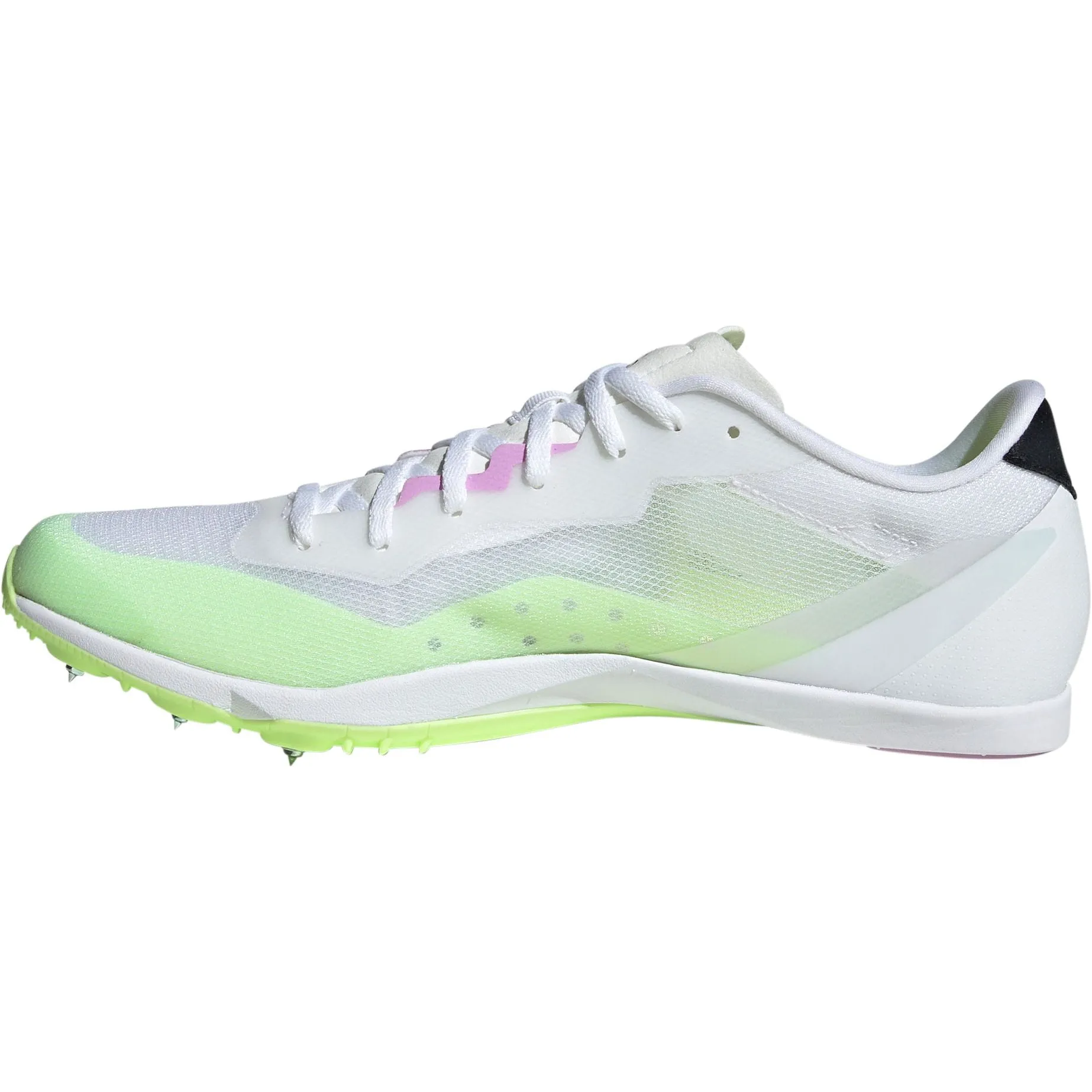 Schuhe Adidas Damen adidas Distancestar Laufspikes - Weiß