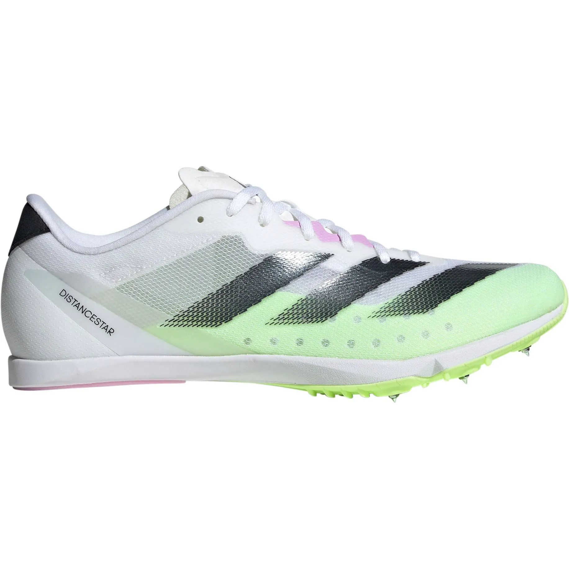 Schuhe Adidas Damen adidas Distancestar Laufspikes - Weiß