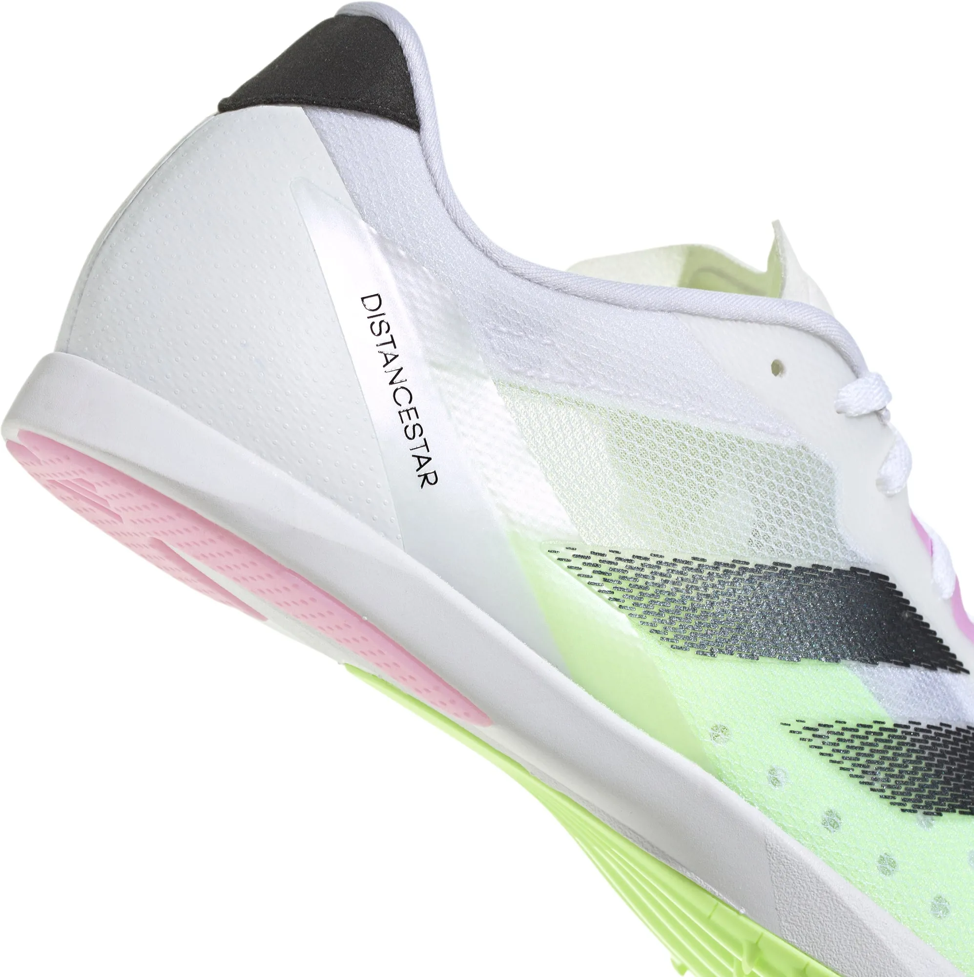 Schuhe Adidas Damen adidas Distancestar Laufspikes - Weiß