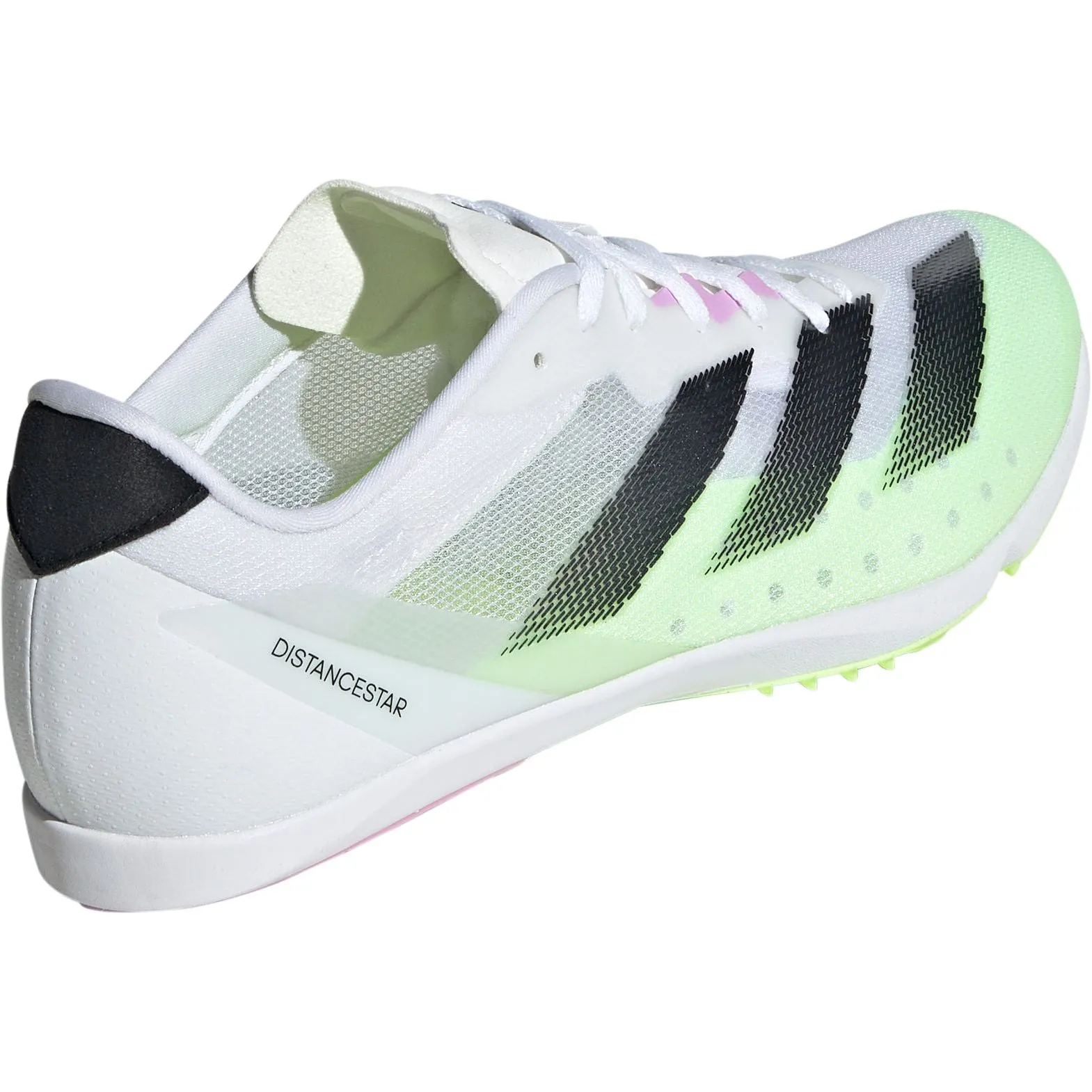 Schuhe Adidas Damen adidas Distancestar Laufspikes - Weiß