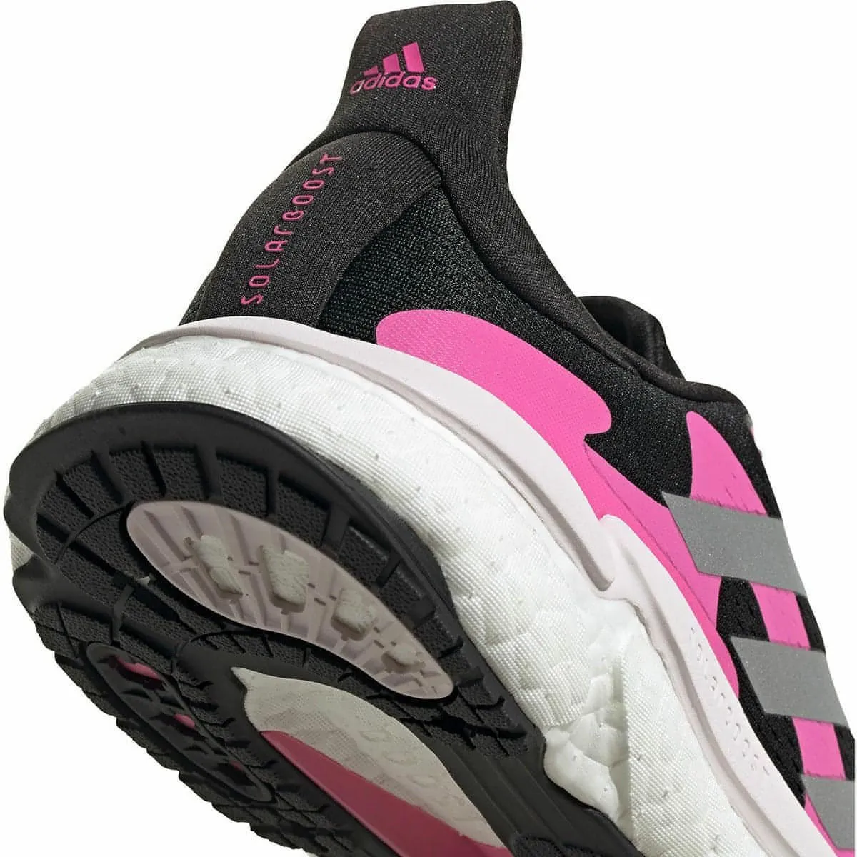 Schuhe Adidas Damen adidas Solar Boost 3 Laufschuhe für Damen - Schwarz