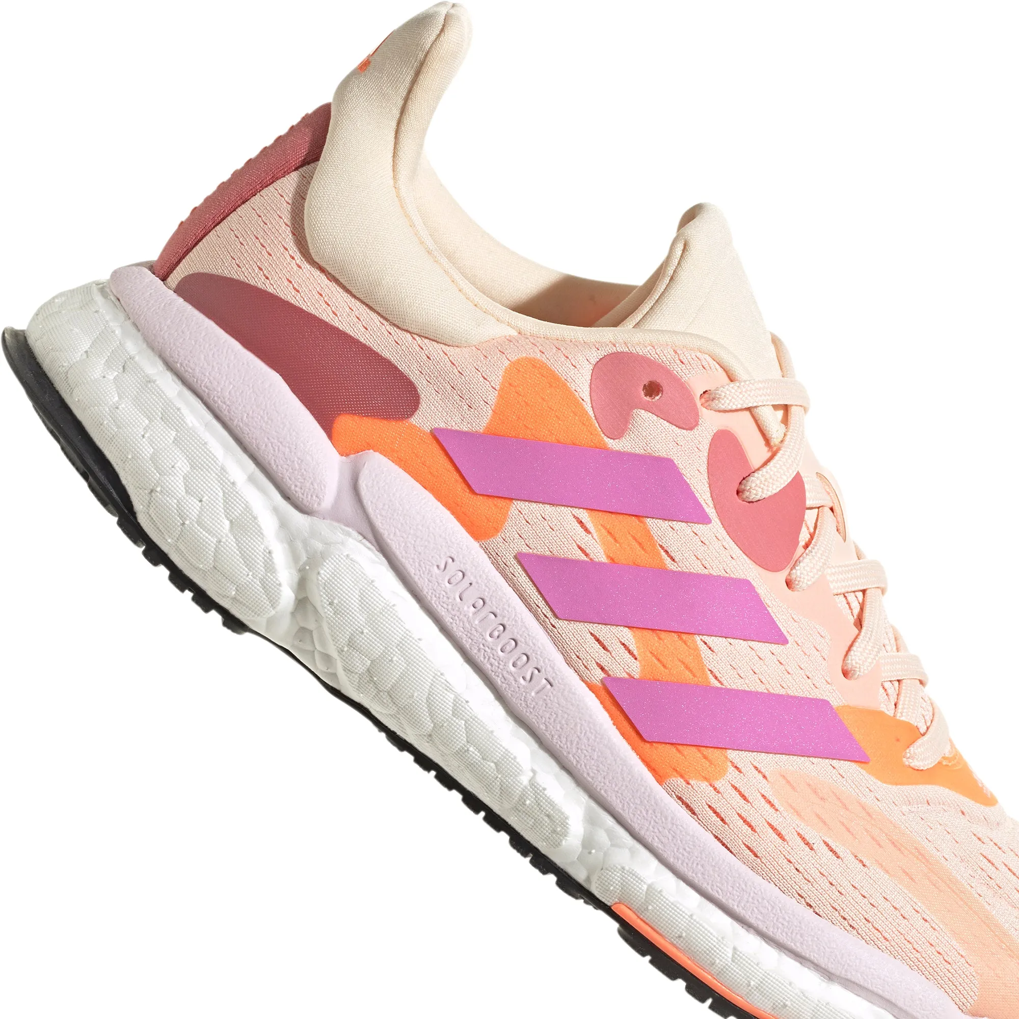Schuhe Adidas Damen adidas Solar Boost 4 Laufschuhe für Damen - Orange