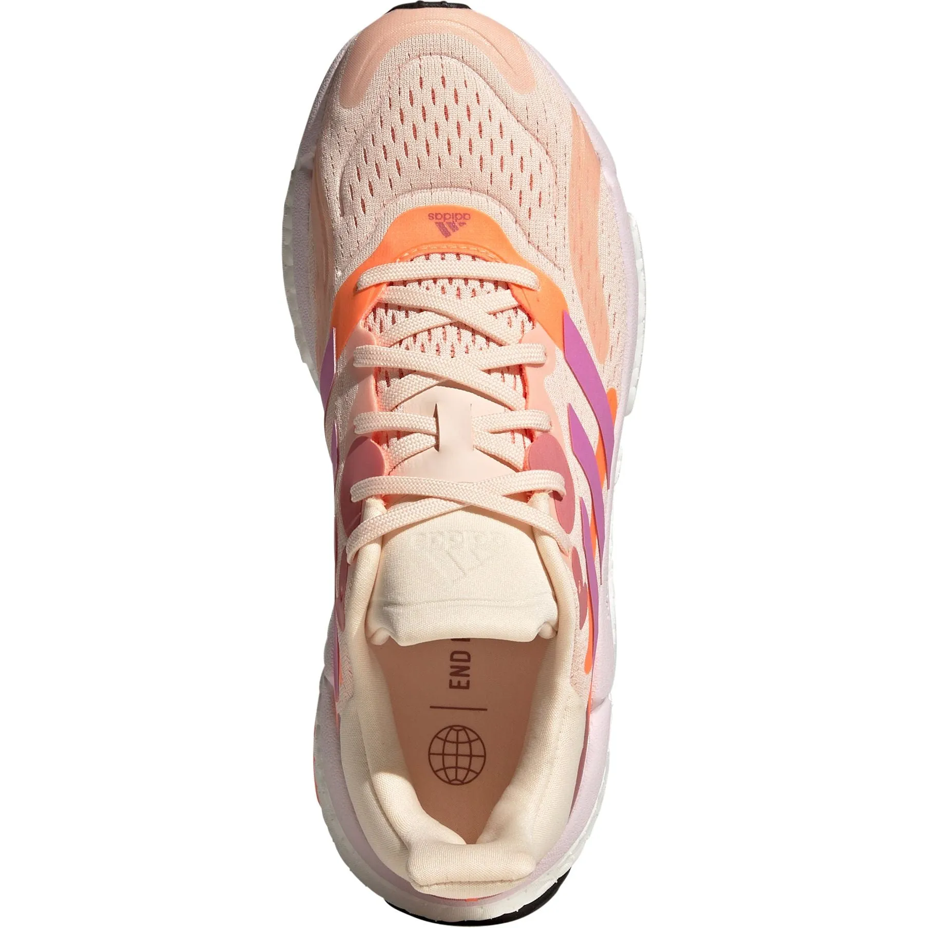 Schuhe Adidas Damen adidas Solar Boost 4 Laufschuhe für Damen - Orange
