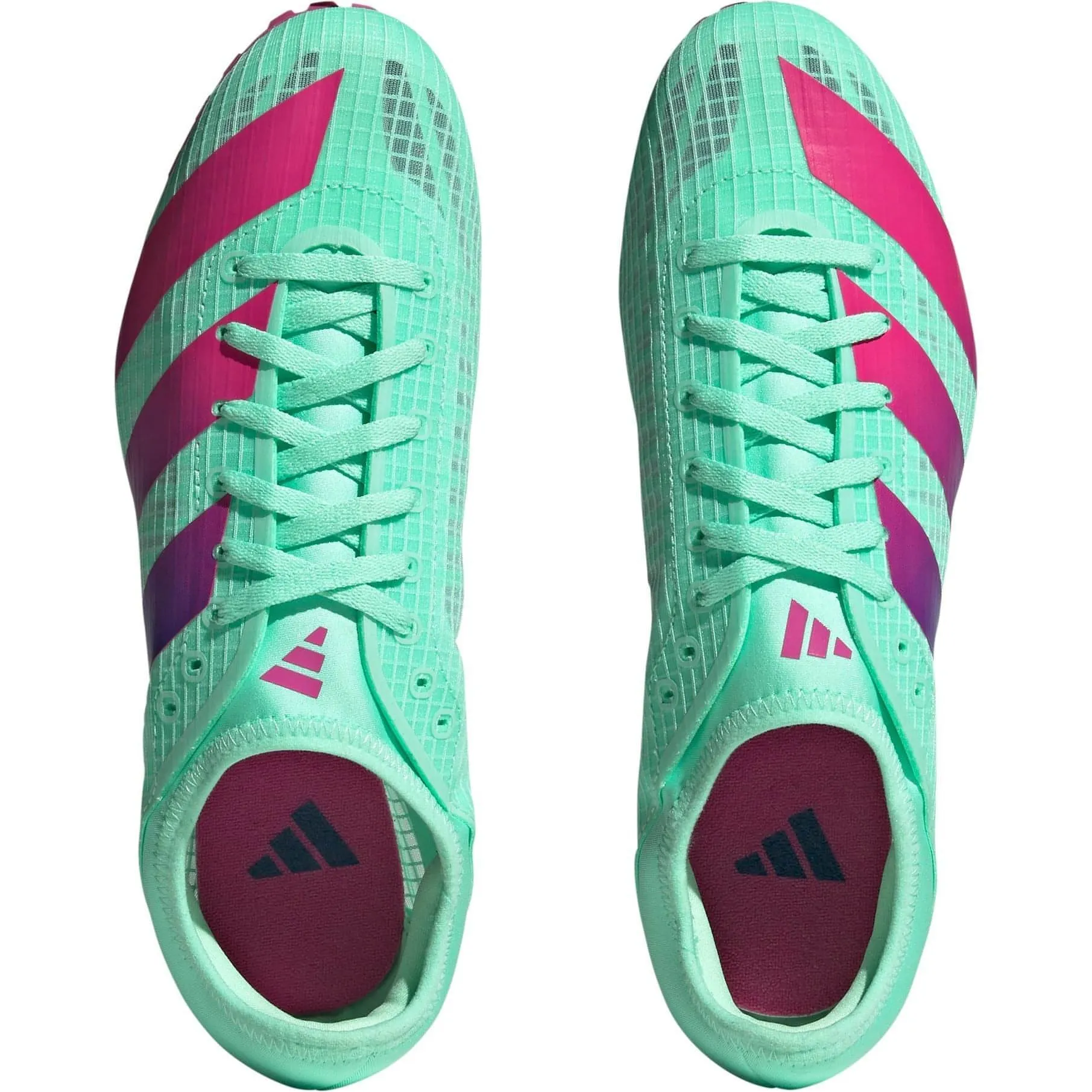 Schuhe Adidas Damen adidas Sprintstar Laufspikes - Grün