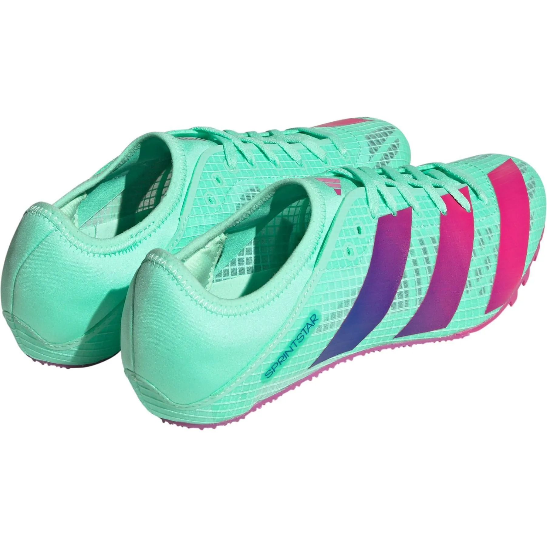 Schuhe Adidas Damen adidas Sprintstar Laufspikes - Grün