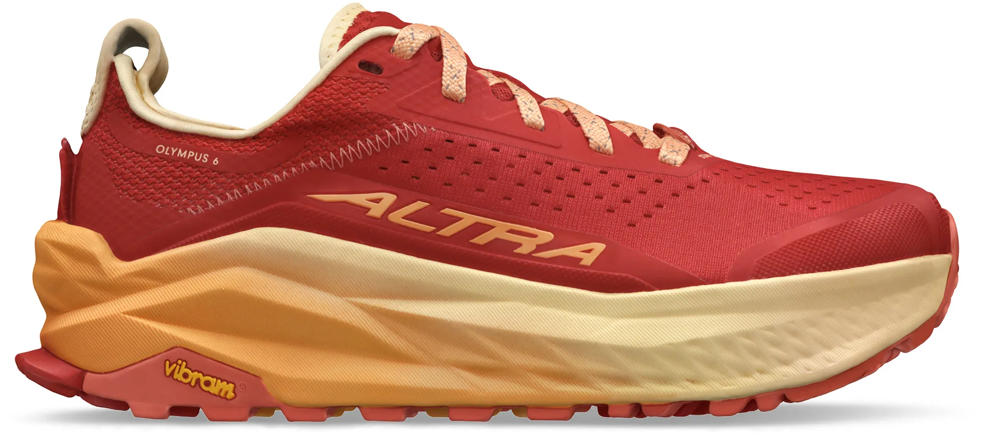 Schuhe Altra Damen Altra Olympus 6 Damen Trailrunning Schuhe - Rot