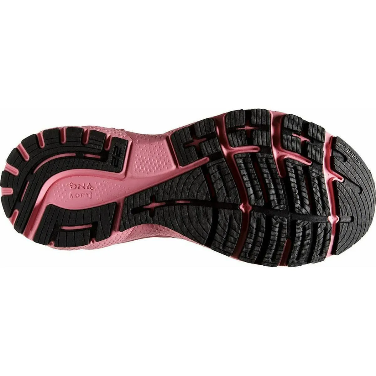 Schuhe Brooks Brooks Adrenaline GTS 22 Damen Laufschuhe - Schwarz
