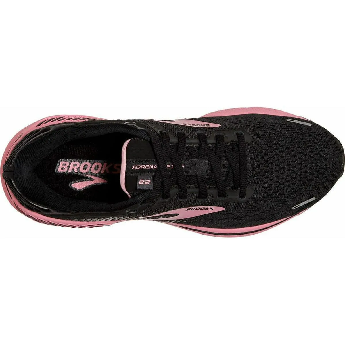 Schuhe Brooks Brooks Adrenaline GTS 22 Damen Laufschuhe - Schwarz