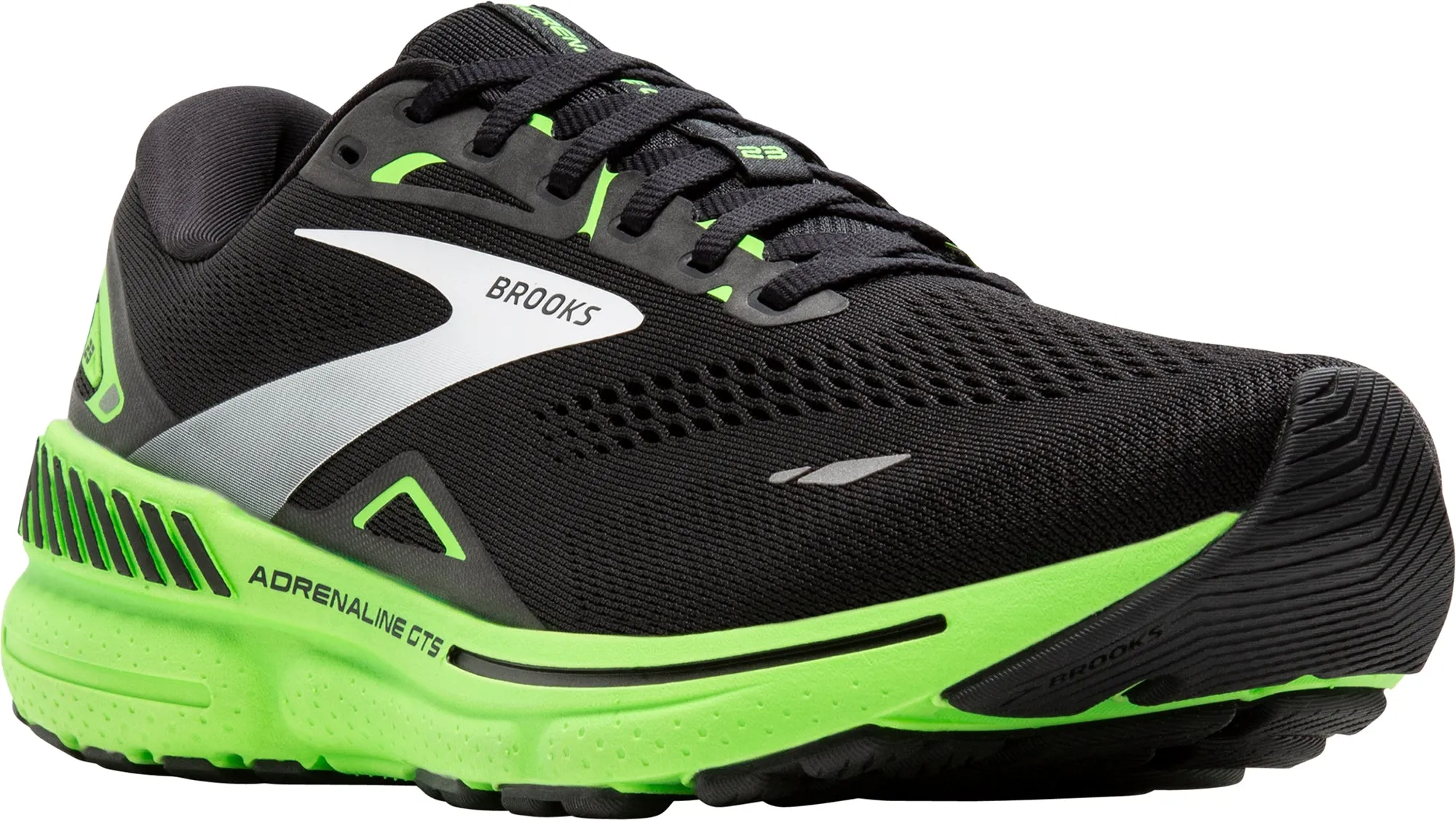 Schuhe Brooks Brooks Adrenaline GTS 23 Herren Laufschuhe - Schwarz