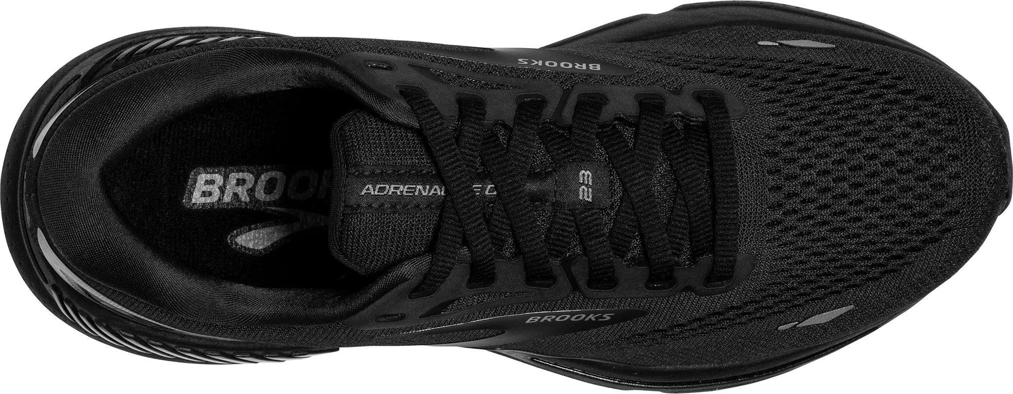 Schuhe Brooks Brooks Adrenaline GTS 23 WEITE PASSFORM (4E) Herren Laufschuhe - Schwarz