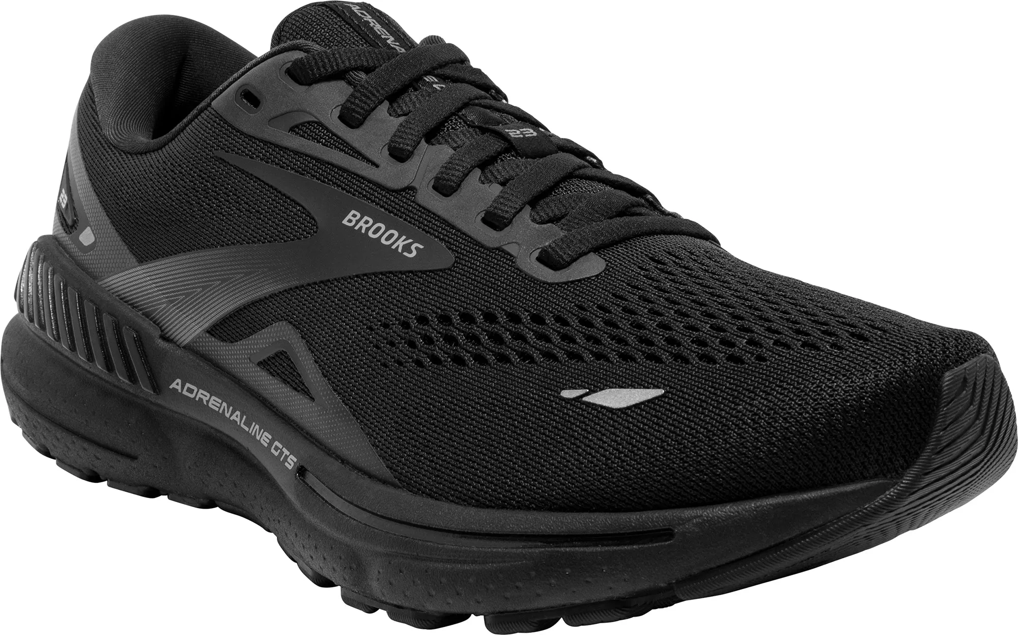 Schuhe Brooks Brooks Adrenaline GTS 23 WEITE PASSFORM (4E) Herren Laufschuhe - Schwarz