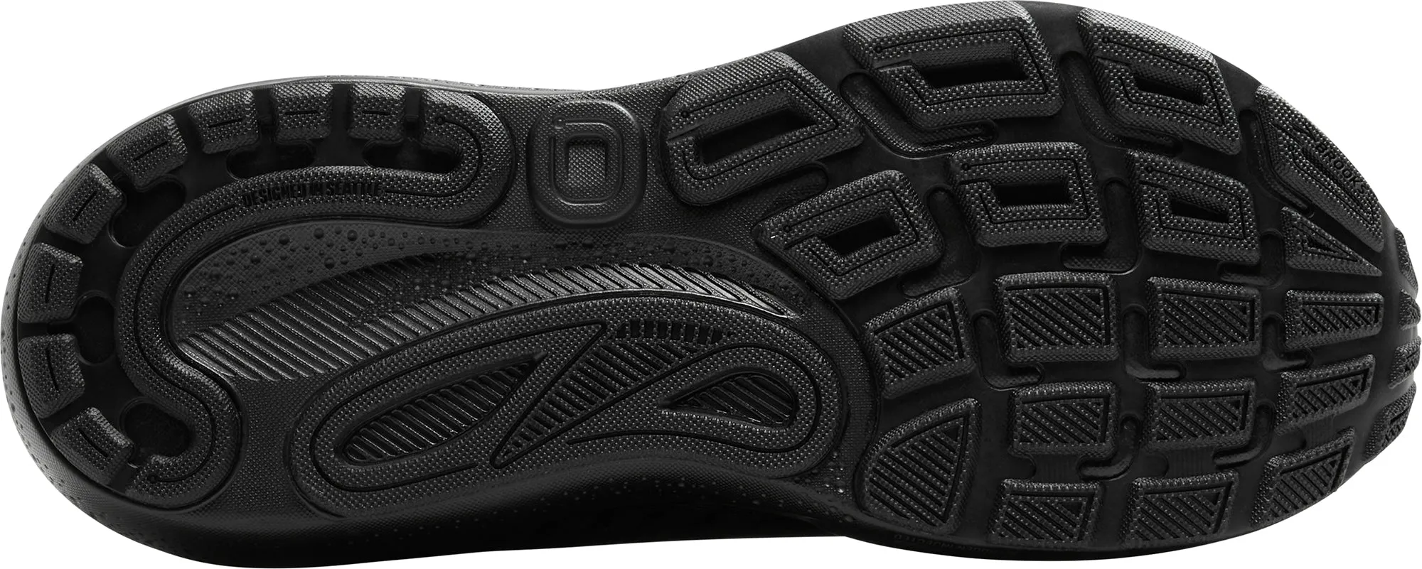 Schuhe Brooks Brooks Adrenaline GTS 24 WEITE PASSFORM (4E) Herren Laufschuhe - Schwarz