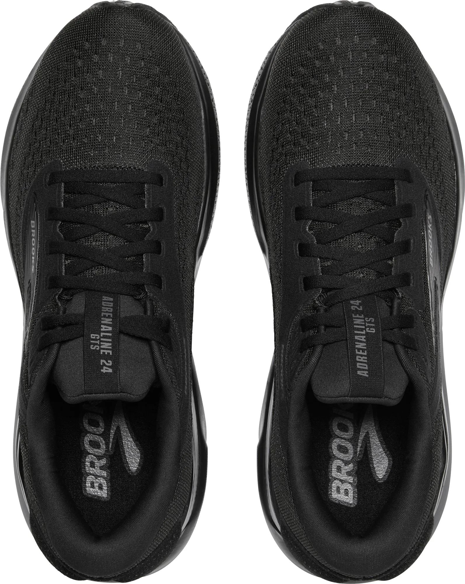 Schuhe Brooks Brooks Adrenaline GTS 24 WEITE PASSFORM (4E) Herren Laufschuhe - Schwarz