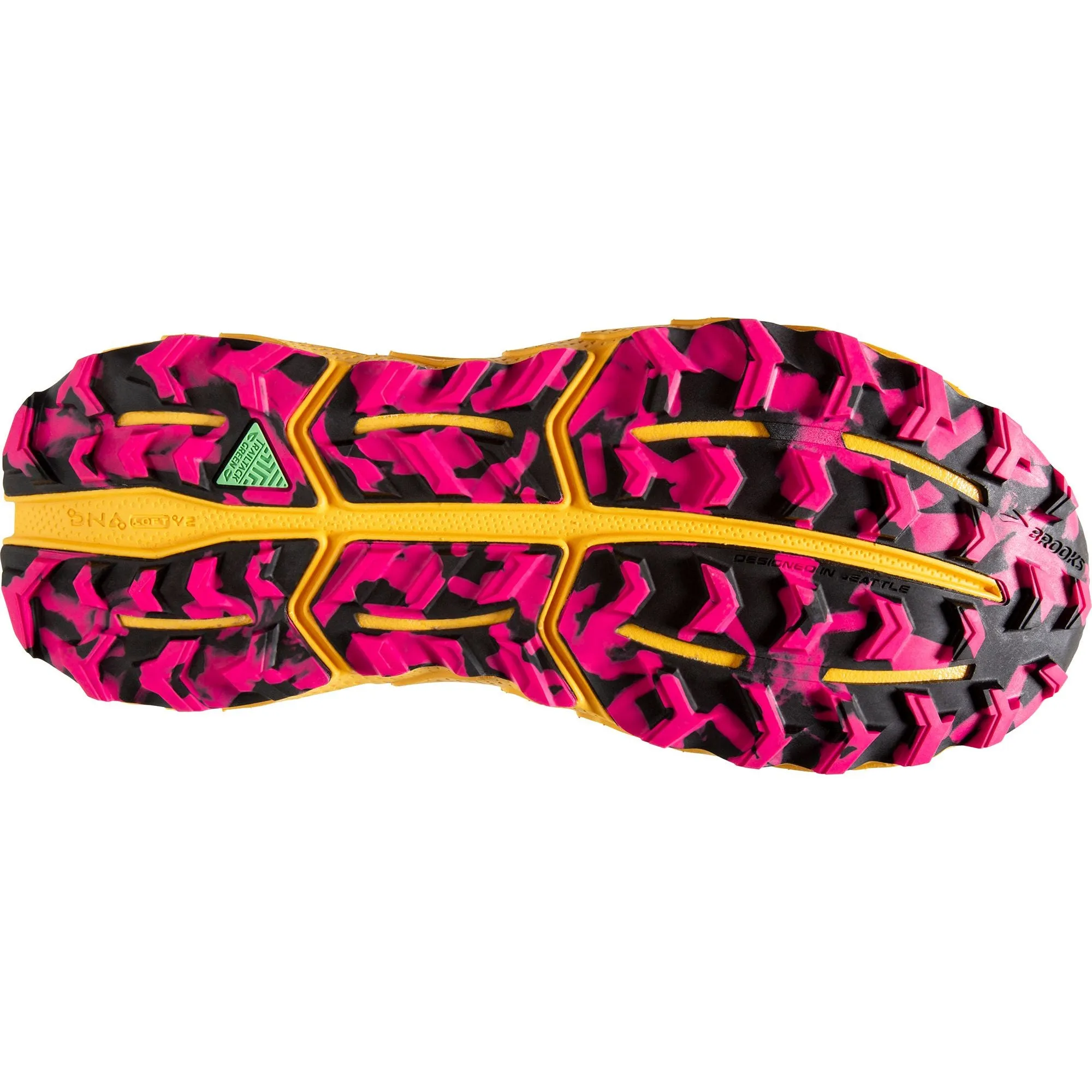 Schuhe Brooks Brooks Cascadia 17 Damen Trail Running Schuhe - Rosa