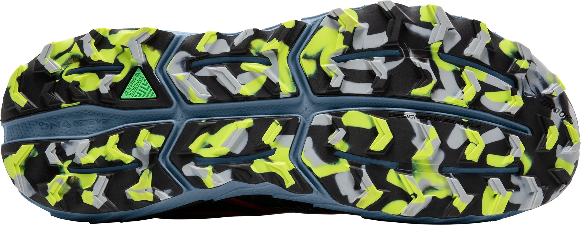 Schuhe Brooks Brooks Cascadia 18 WEITE PASSFORM Herren Trailrunning-Schuhe - Blau