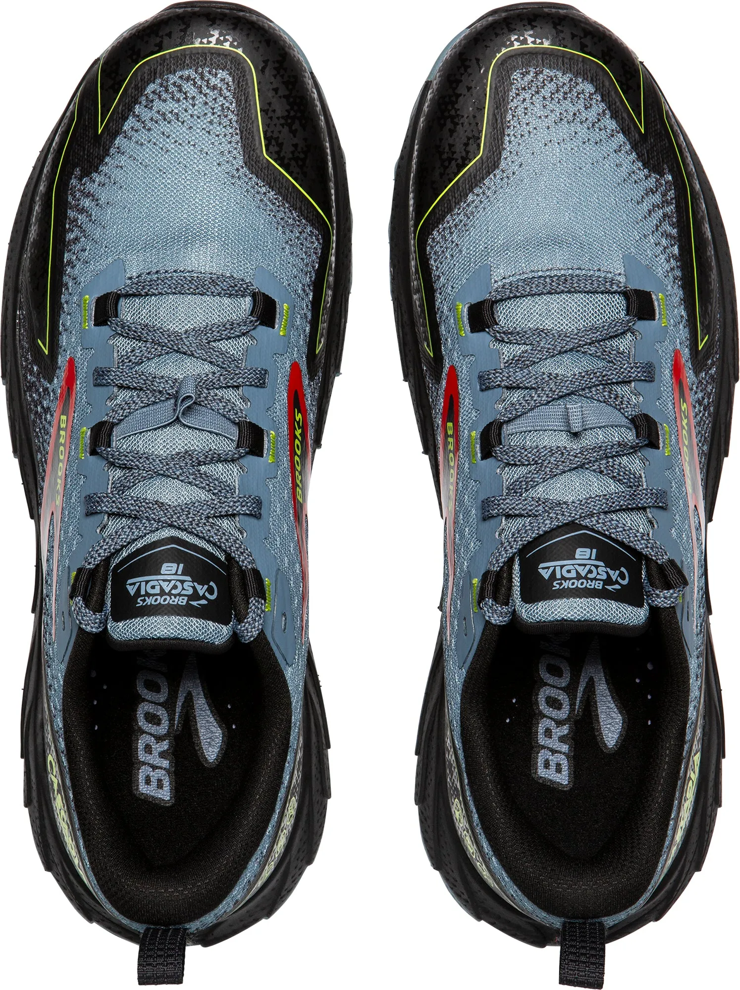 Schuhe Brooks Brooks Cascadia 18 WEITE PASSFORM Herren Trailrunning-Schuhe - Blau