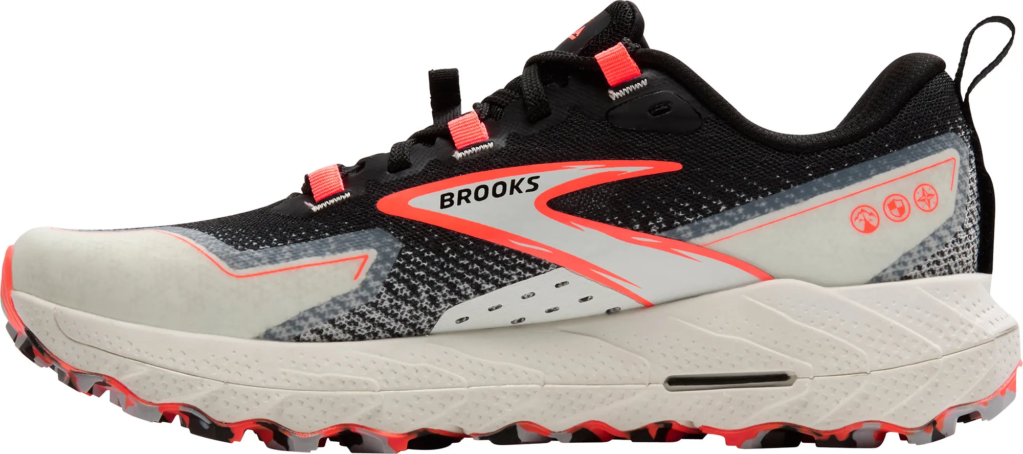 Schuhe Brooks Brooks Cascadia 18 Damen Trail Running Schuhe - Schwarz