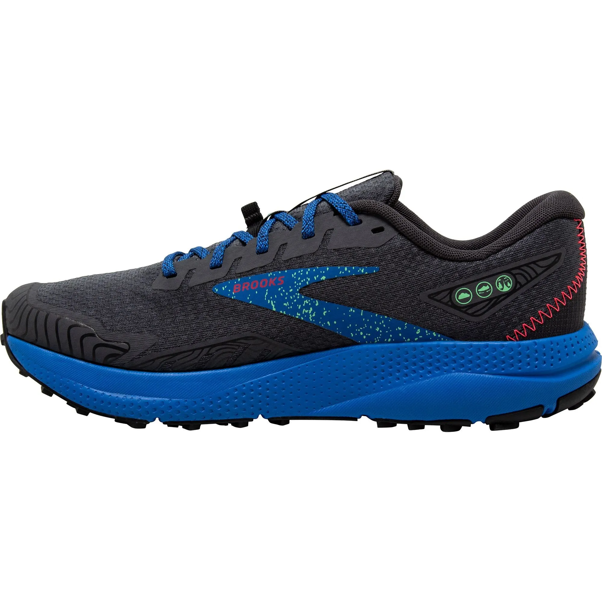 Schuhe Brooks Brooks Divide 4 Herren Trailrunning Schuhe - Schwarz