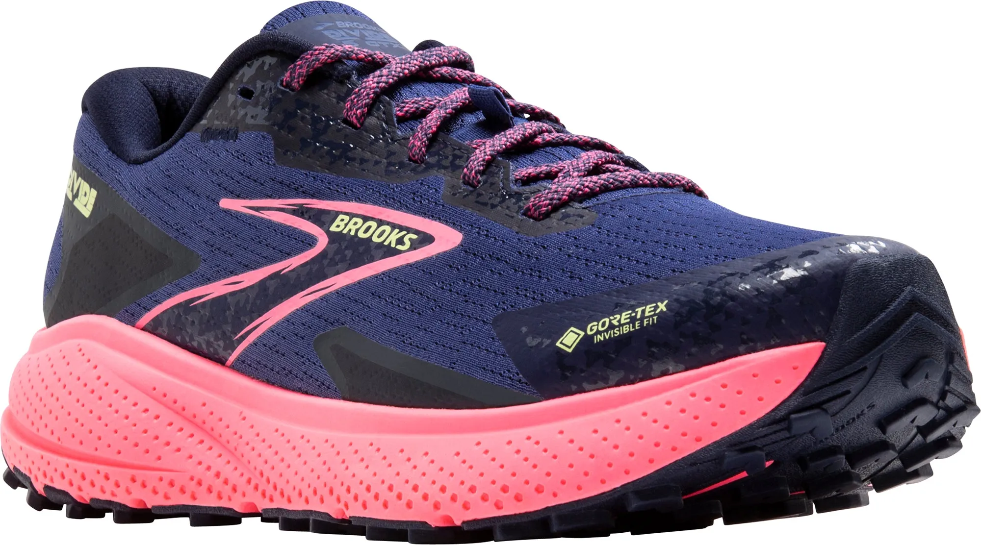 Schuhe Brooks Brooks Divide 5 GORE-TEX Damen Trailrunning-Schuhe - Blau