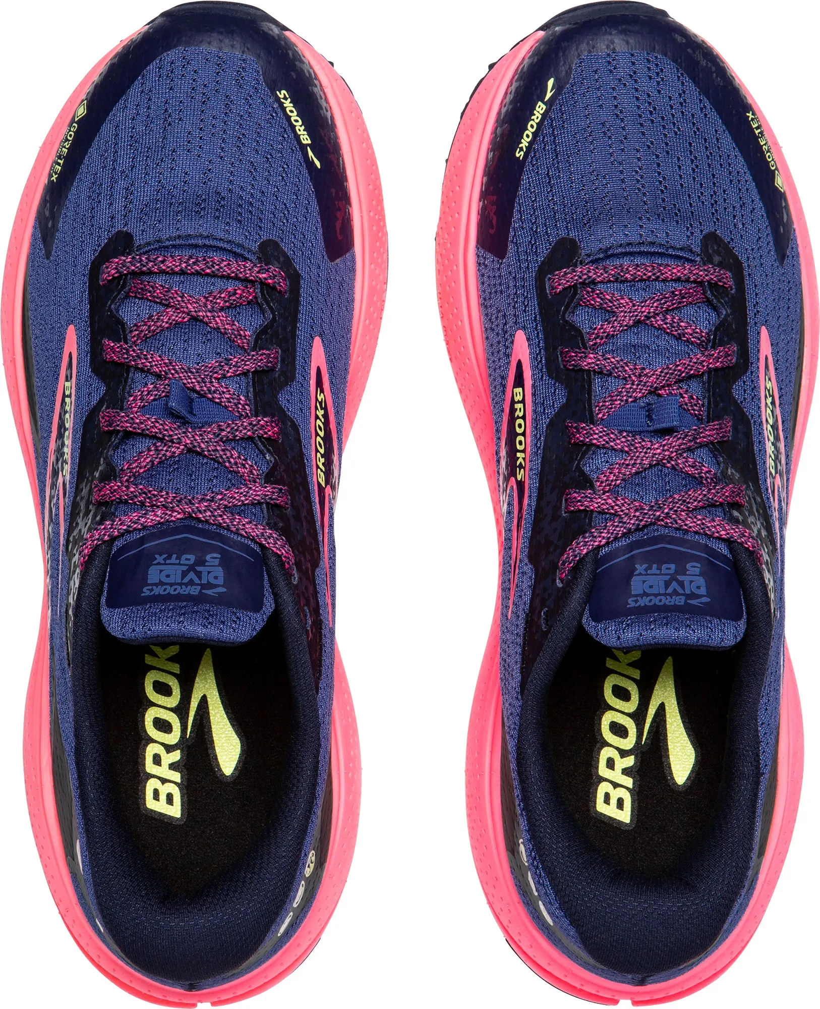 Schuhe Brooks Brooks Divide 5 GORE-TEX Damen Trailrunning-Schuhe - Blau